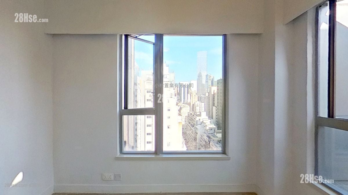 睡房 2: 置家中心 租盘 2 房 , 1 浴室 435 平方尺