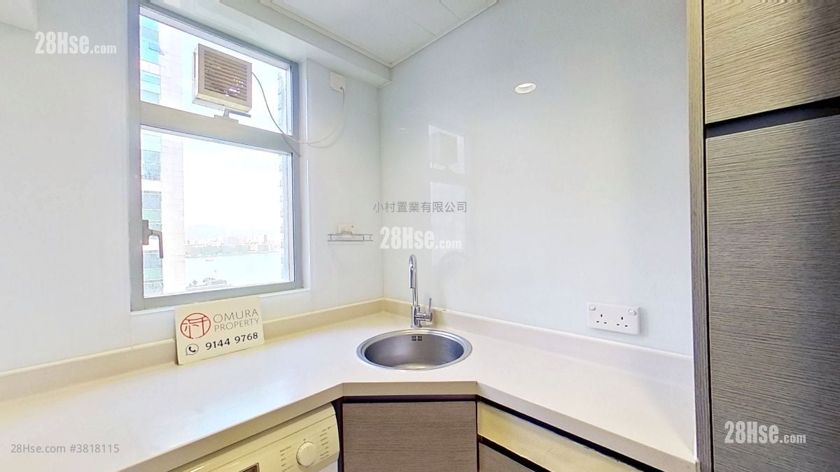 厨房: 置家中心 租盘 2 房 , 1 浴室 435 平方尺