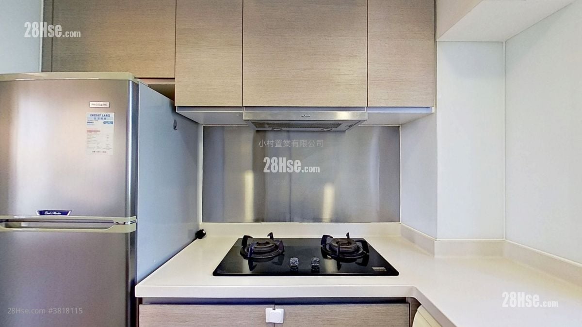 厨房: 置家中心 租盘 2 房 , 1 浴室 435 平方尺