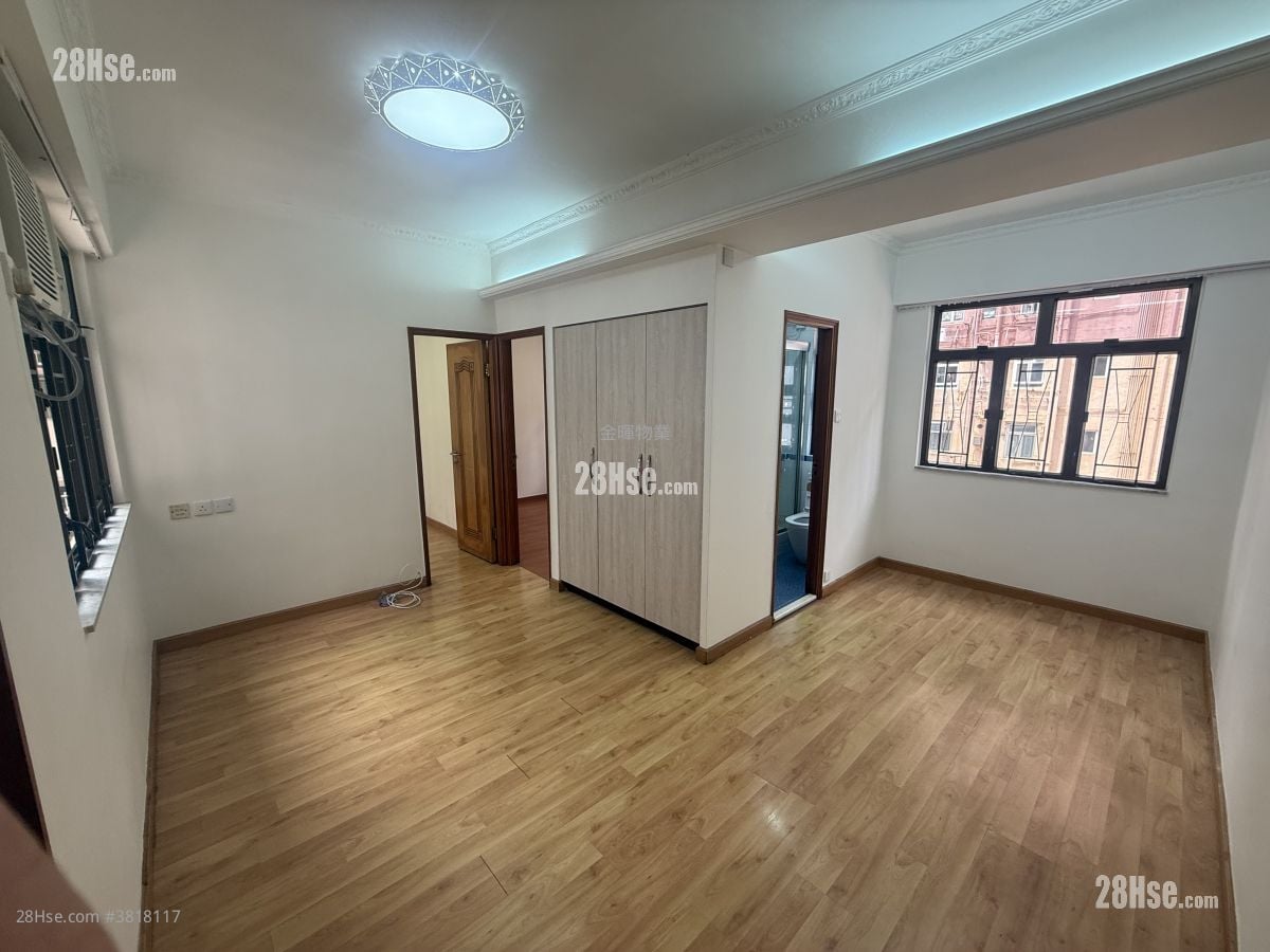 富裕大廈 租盤 2 房 , 1 浴室 433 平方呎