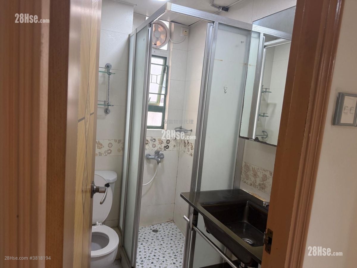 福安楼 租盘 2 房 , 1 浴室 401 平方尺