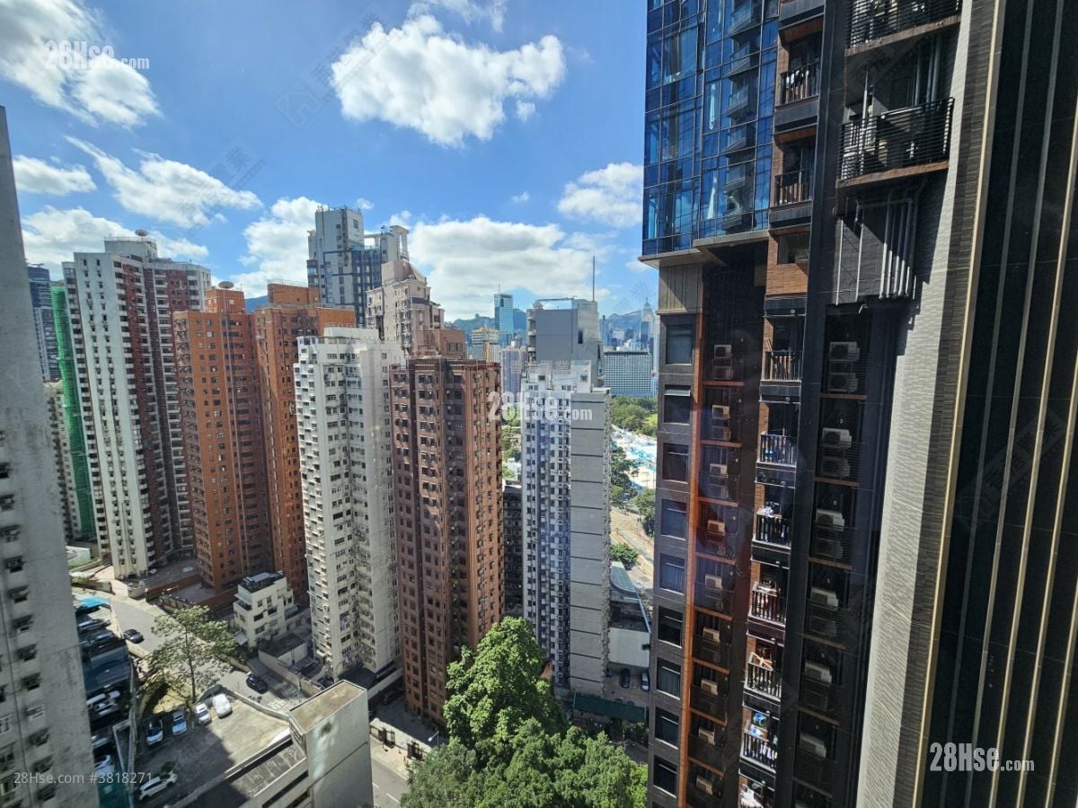 柏傲山 租盤 2 房 , 3 浴室 735 平方呎