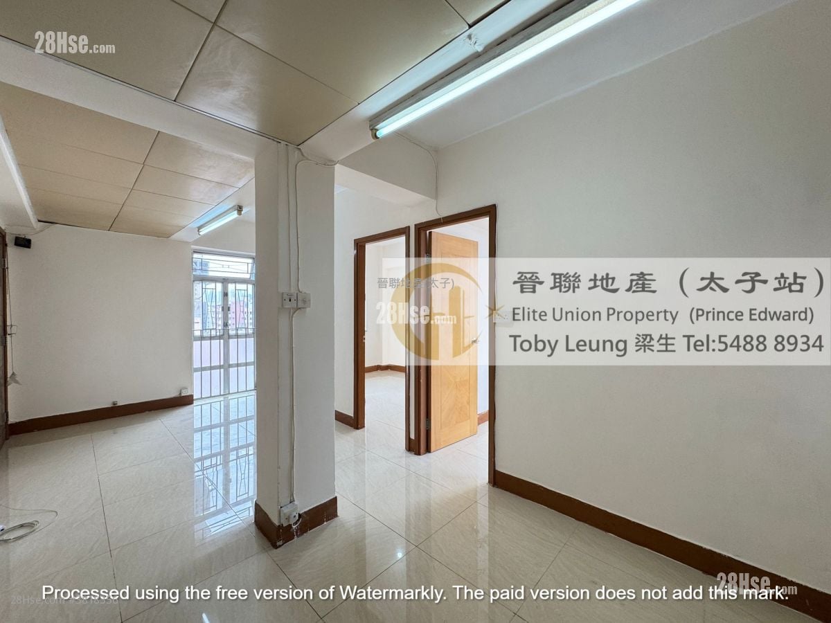 利达大楼 租盘 2 房 , 1 浴室 507 平方尺