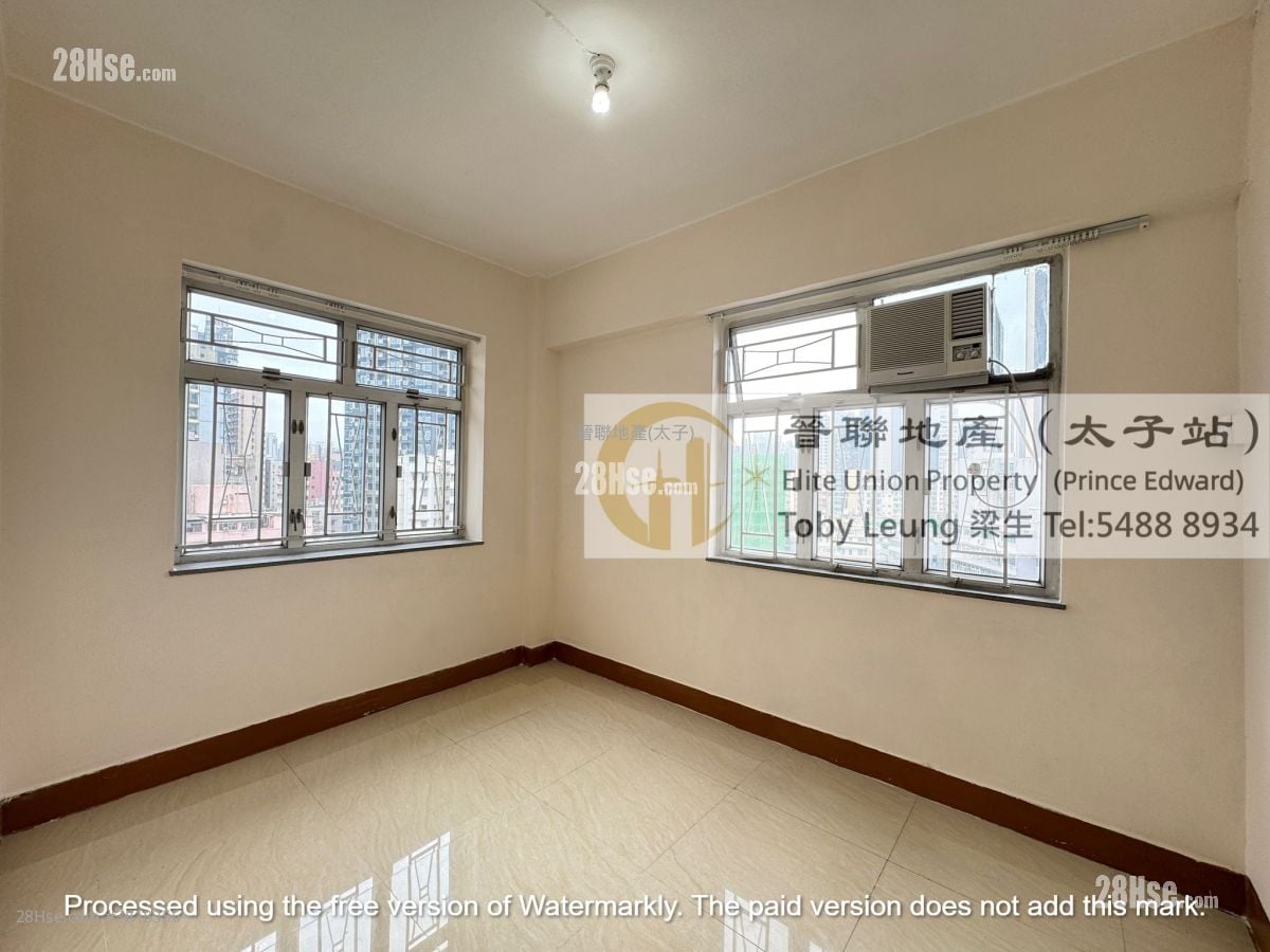 利达大楼 租盘 2 房 , 1 浴室 507 平方尺