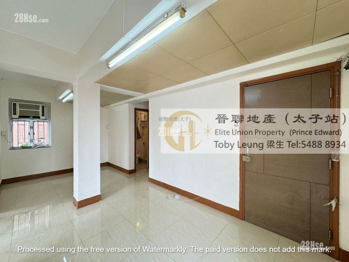 利达大楼 租盘 2 房 , 1 浴室 507 平方尺