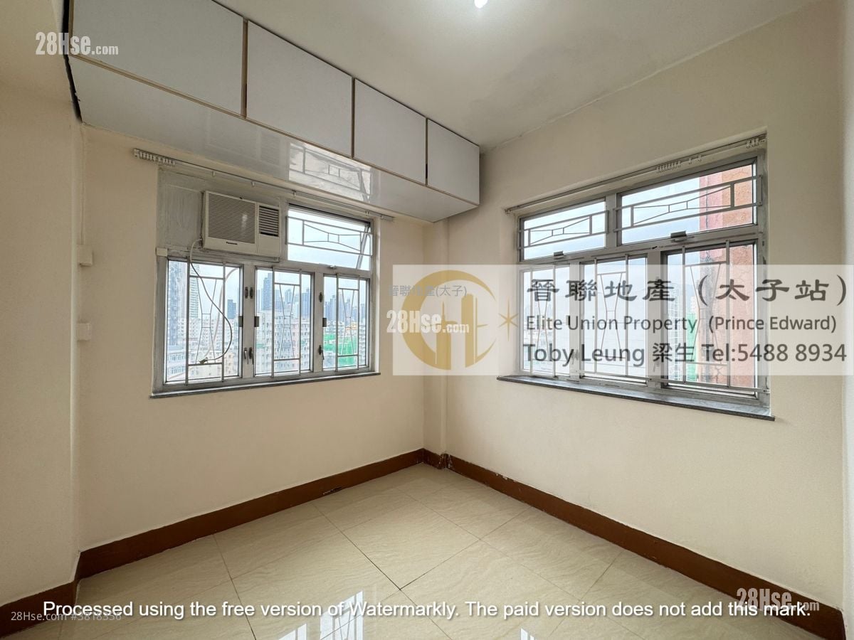 利达大楼 租盘 2 房 , 1 浴室 507 平方尺