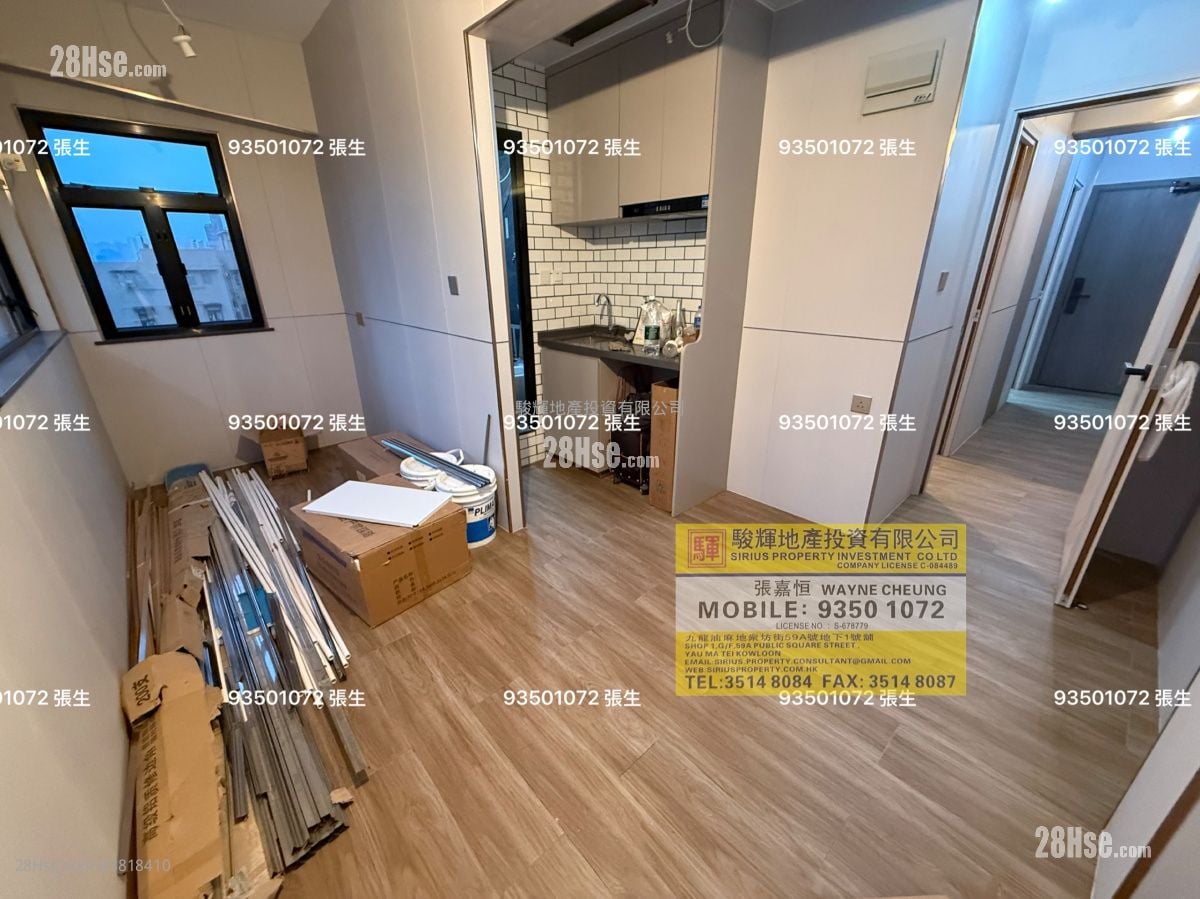 大华大厦 租盘 开放式间隔 , 1 浴室 180 平方尺