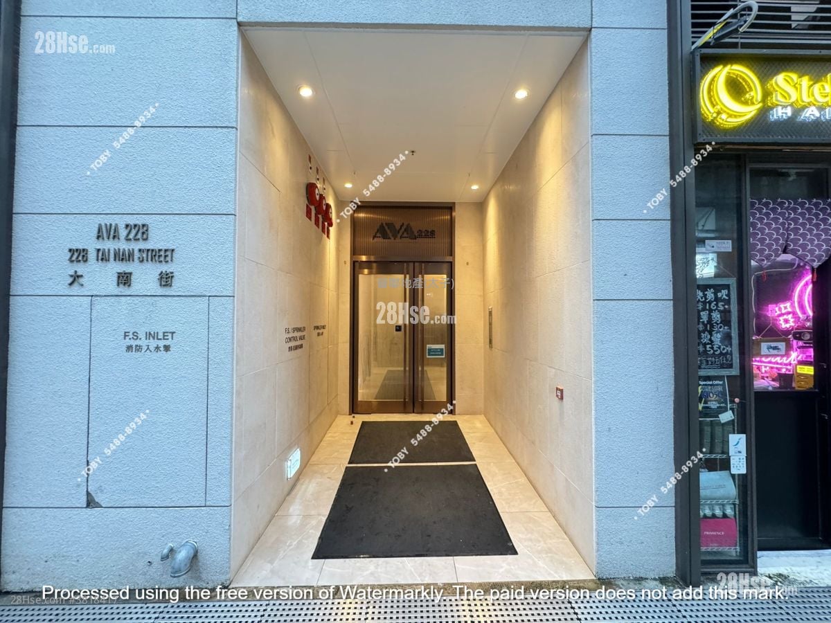 AVA228 租盘 1 房 , 1 浴室 249 平方尺