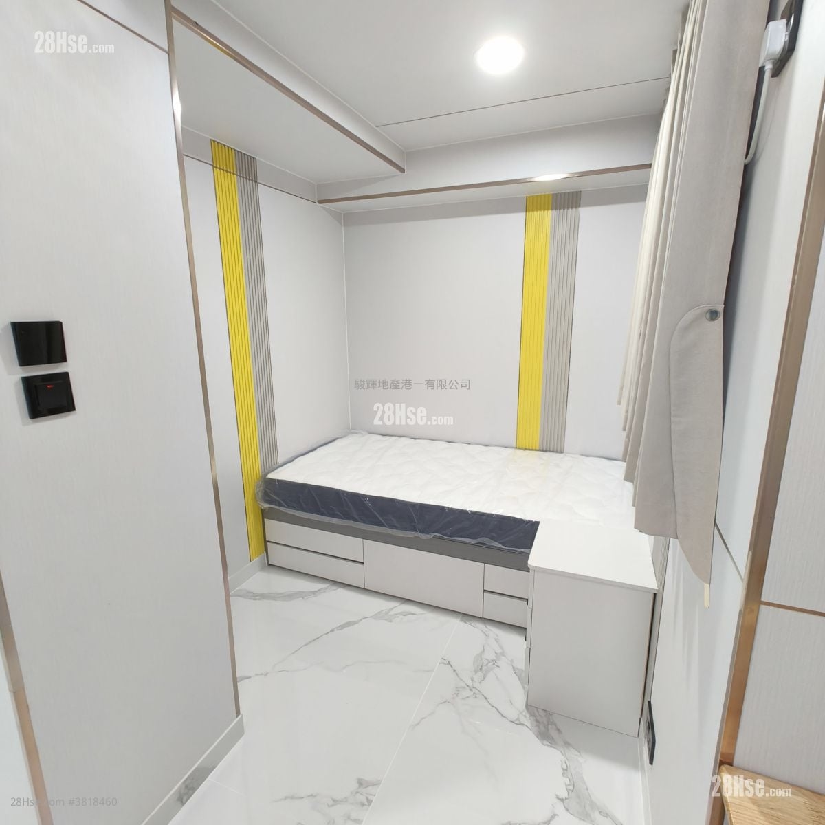 金冠大廈 租盤 開放式間隔 , 1 浴室 200 平方呎