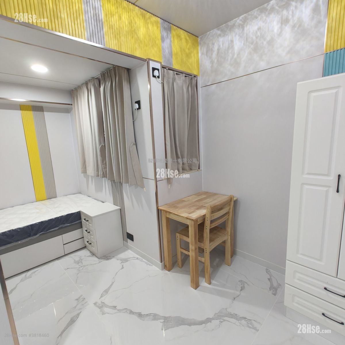 金冠大廈 租盤 開放式間隔 , 1 浴室 200 平方呎