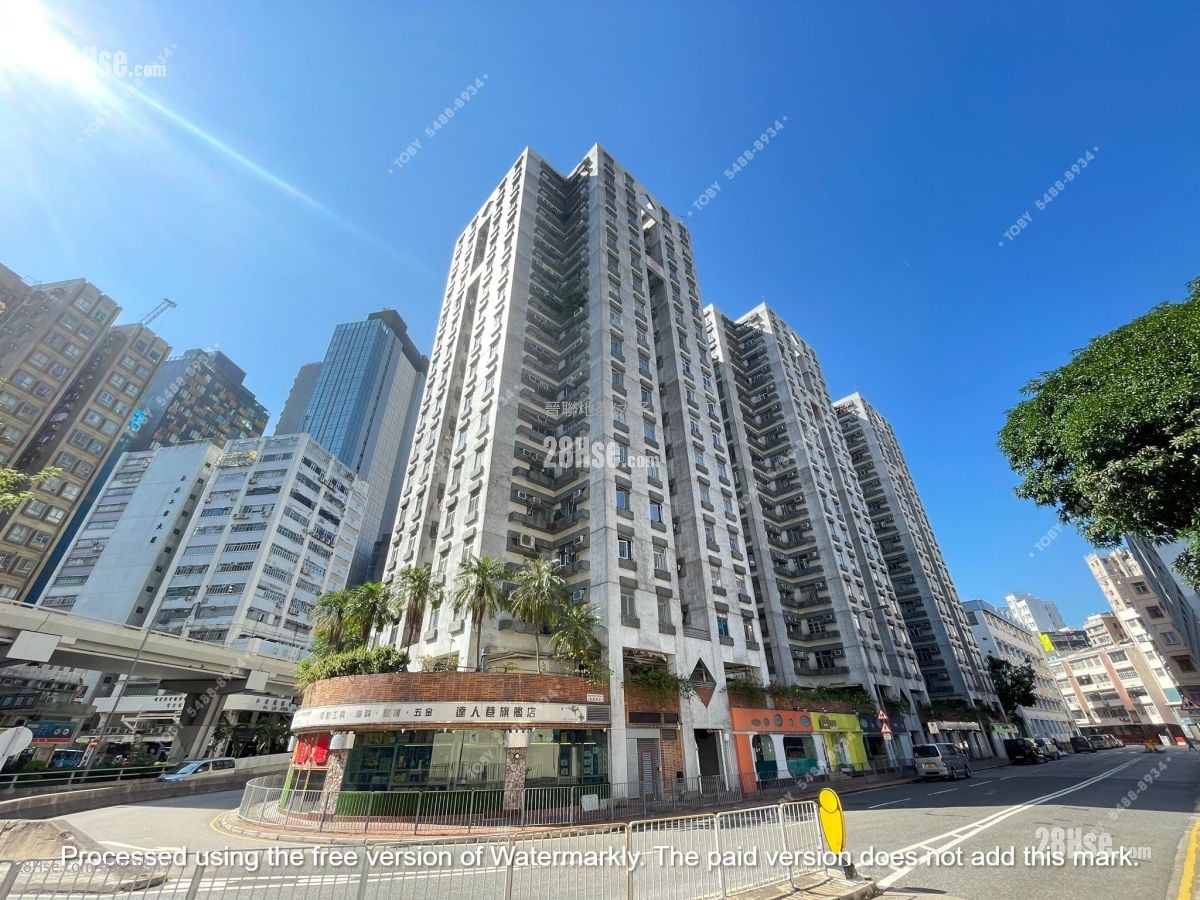 颂贤花园 租盘 2 房 , 1 浴室 357 平方尺