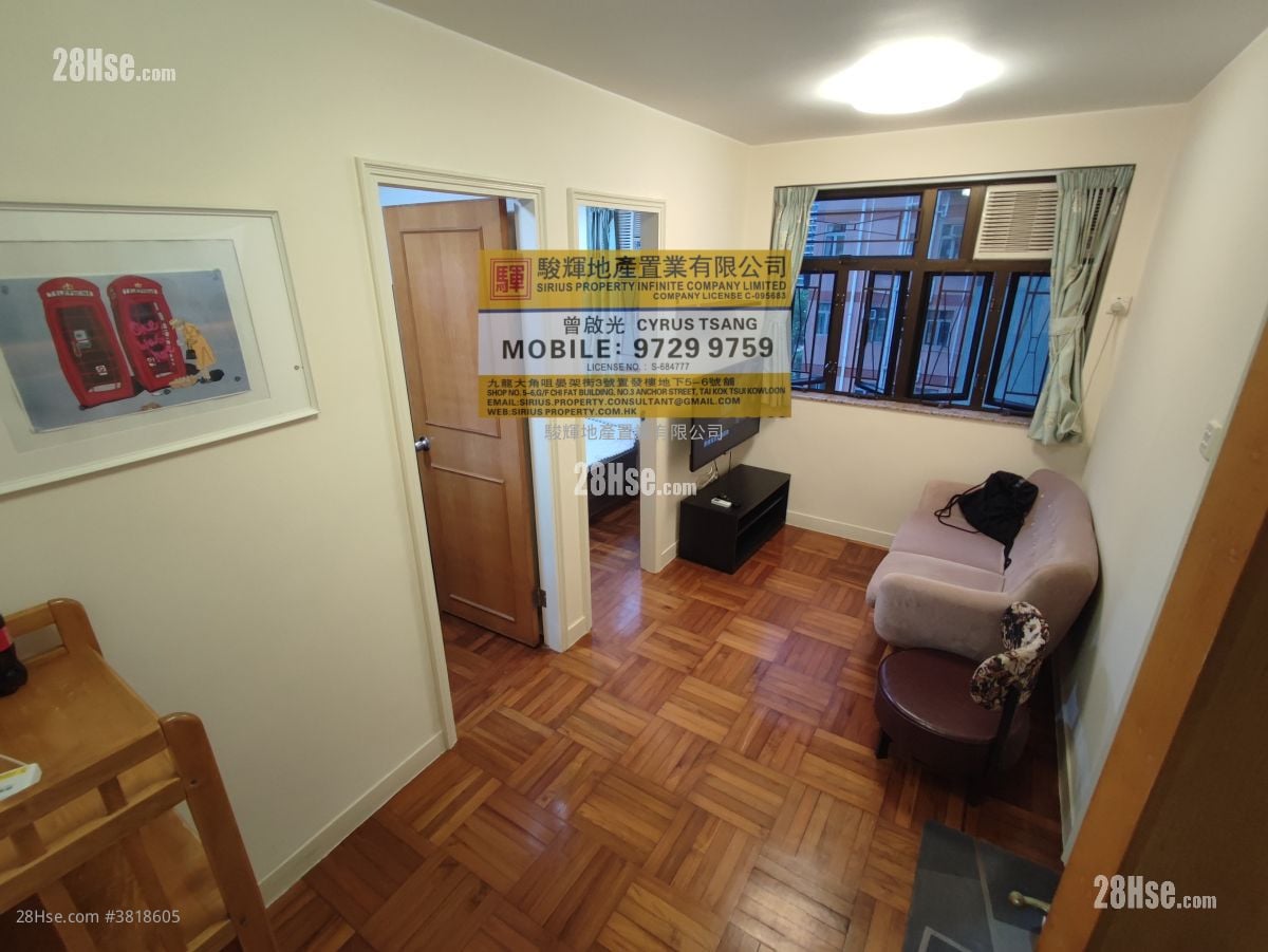 伟晴阁 租盘 2 房 , 1 浴室 310 平方尺