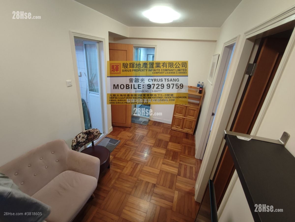 伟晴阁 租盘 2 房 , 1 浴室 310 平方尺