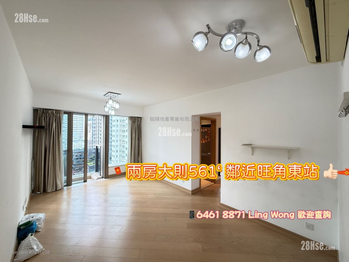 麥花臣匯 租盤 2 房 , 1 浴室 561 平方呎