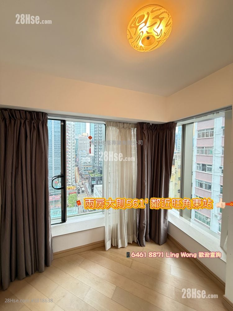 麥花臣匯 租盤 2 房 , 1 浴室 561 平方呎