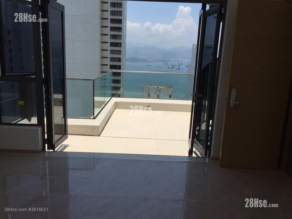 薈臻 租盤 2 房 , 1 浴室 659 平方呎