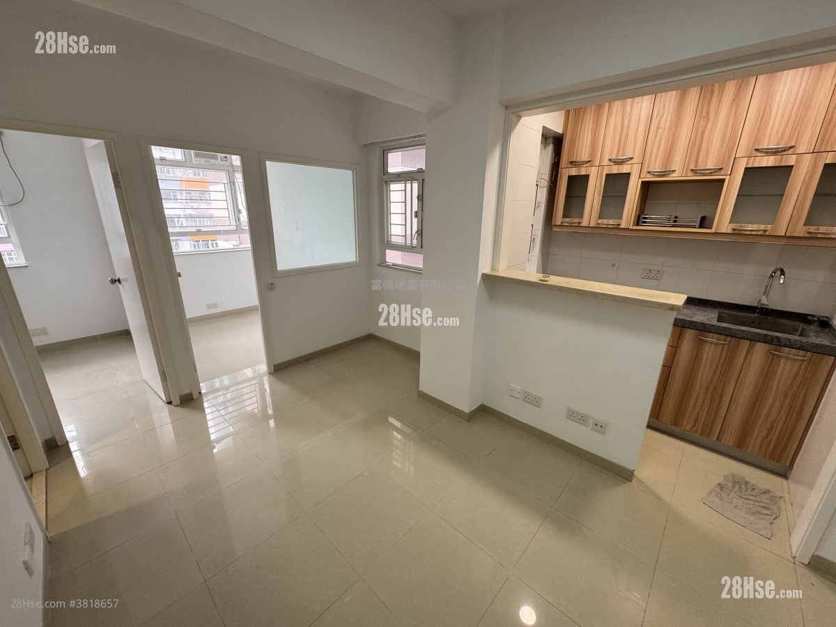 熙華大廈 租盤 2 房 336 平方呎