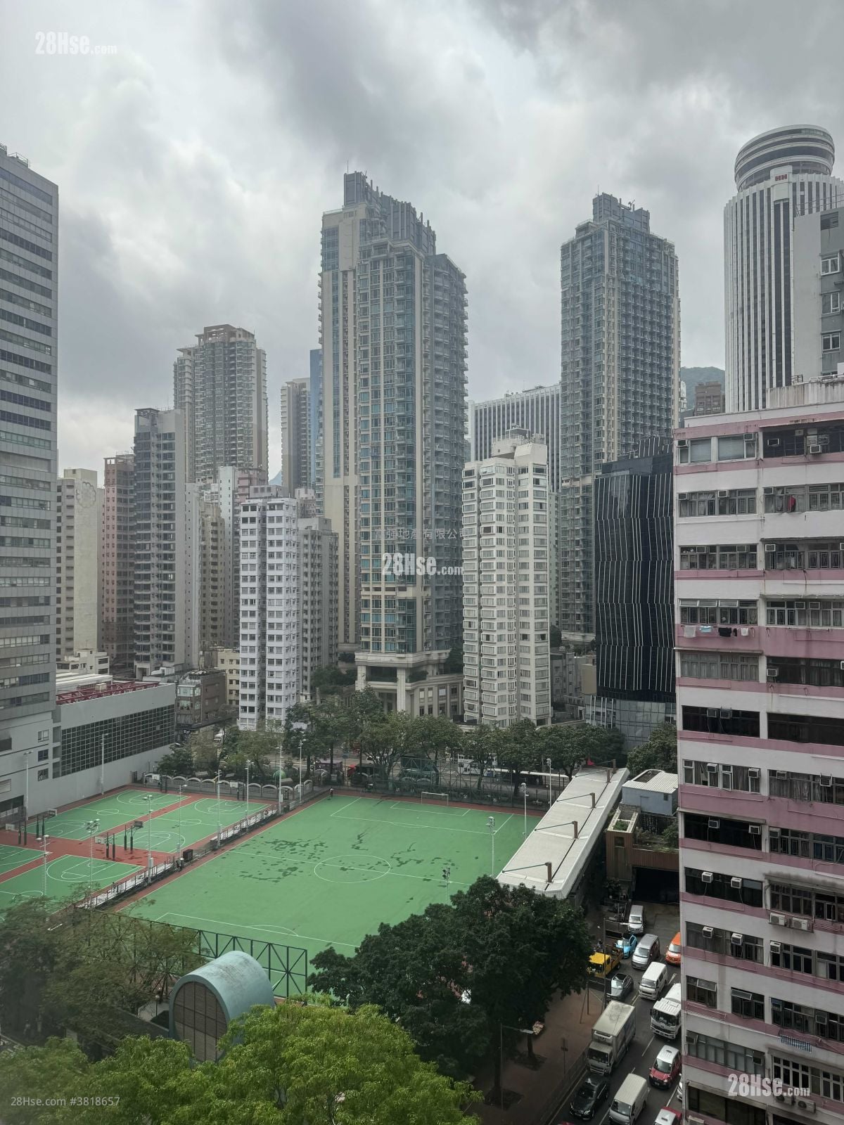 熙華大廈 租盤 2 房 336 平方呎