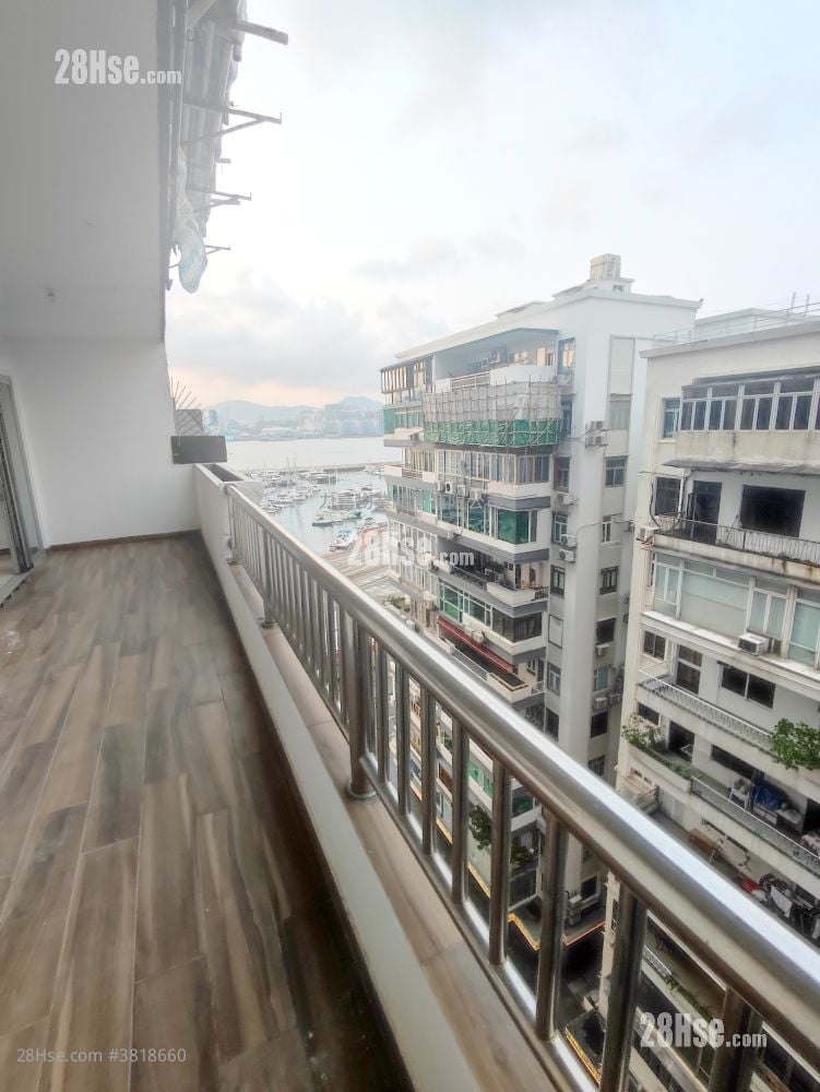 海华大厦 租盘 3 房 , 2 浴室 1,204 平方尺