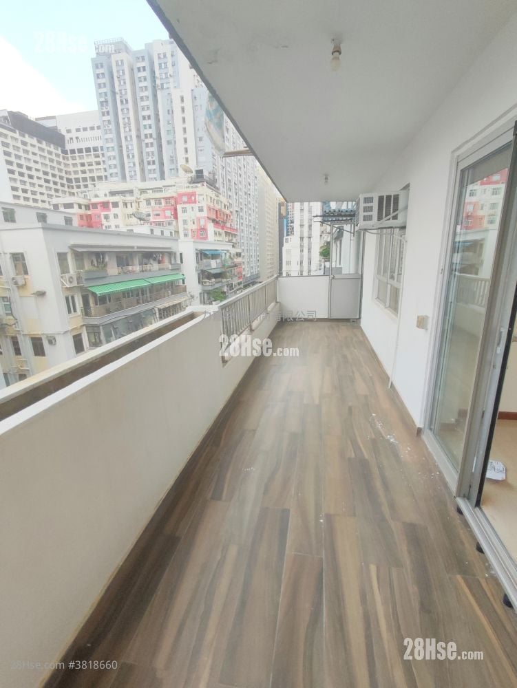 海华大厦 租盘 3 房 , 2 浴室 1,204 平方尺