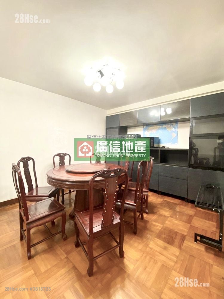 雅閣花園 租盤 3 房 , 2 浴室 952 平方呎