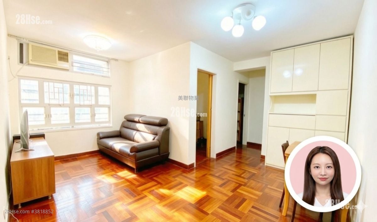 青华苑 售盘 3 房 , 1 浴室 554 平方尺