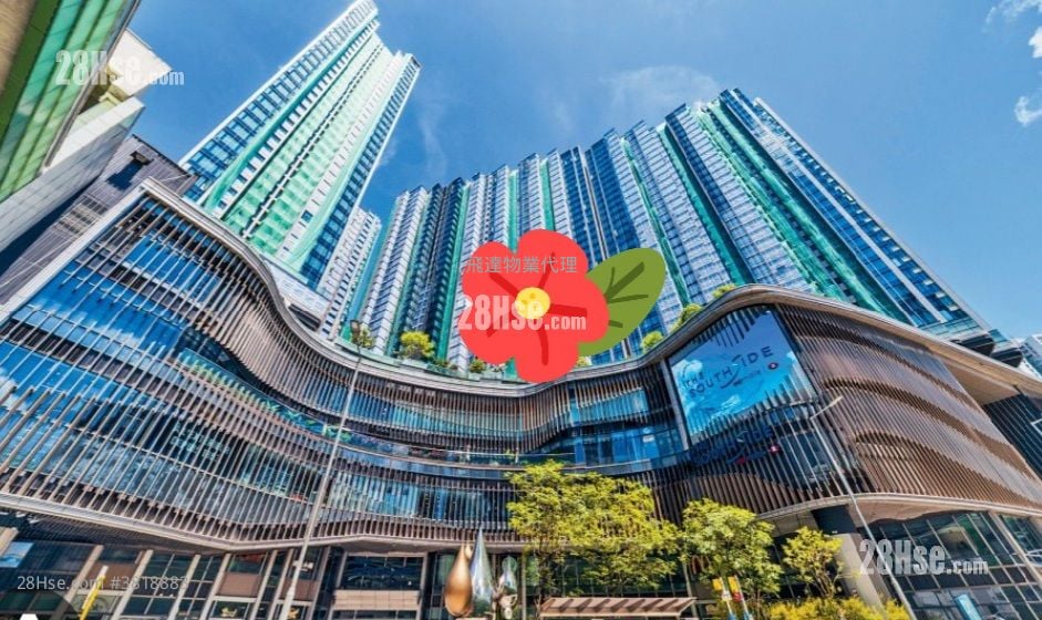 港岛南岸 租盘 3 房 , 2 浴室 796 平方尺