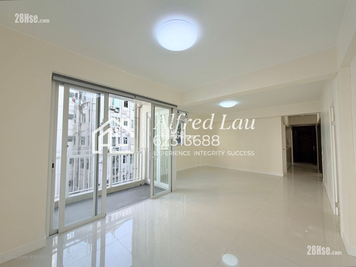 華星大廈 租盤 3 房 , 2 浴室 1,342 平方呎