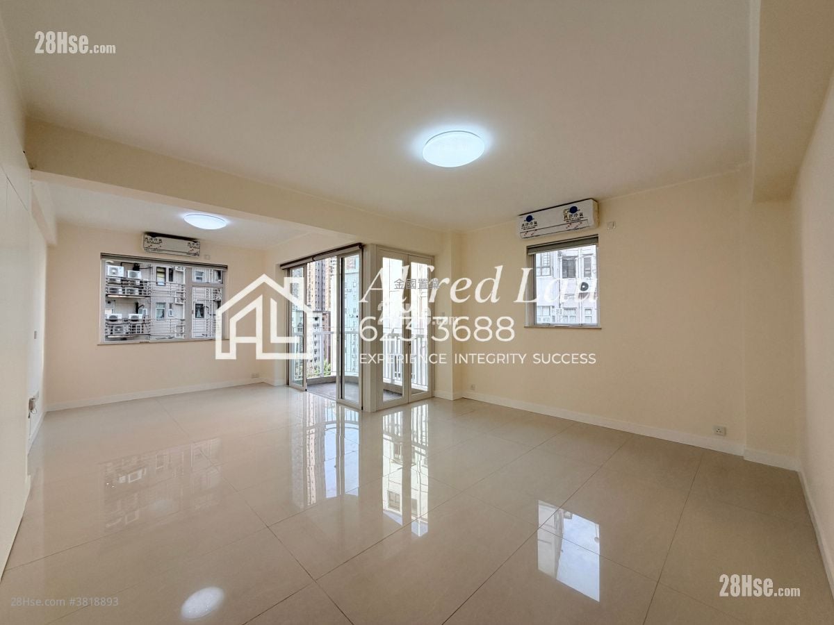 華星大廈 租盤 3 房 , 2 浴室 1,342 平方呎