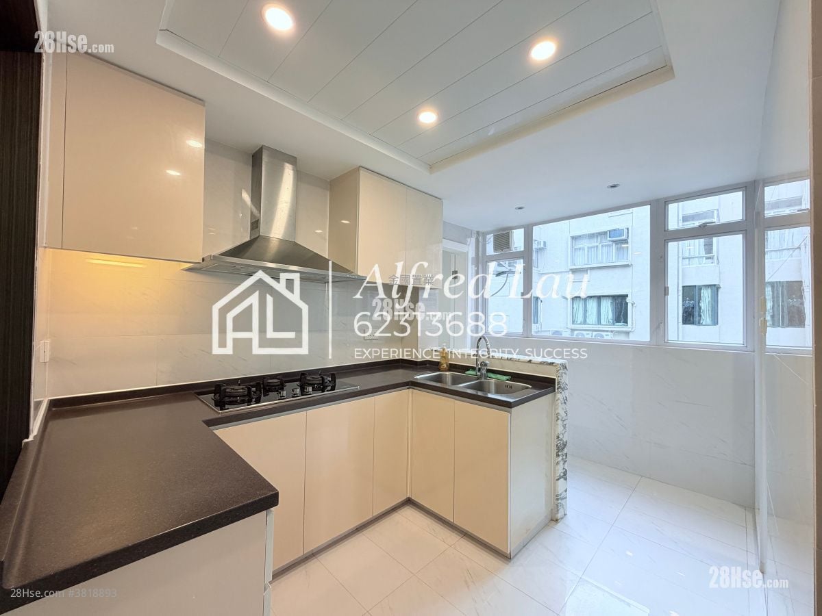 華星大廈 租盤 3 房 , 2 浴室 1,342 平方呎