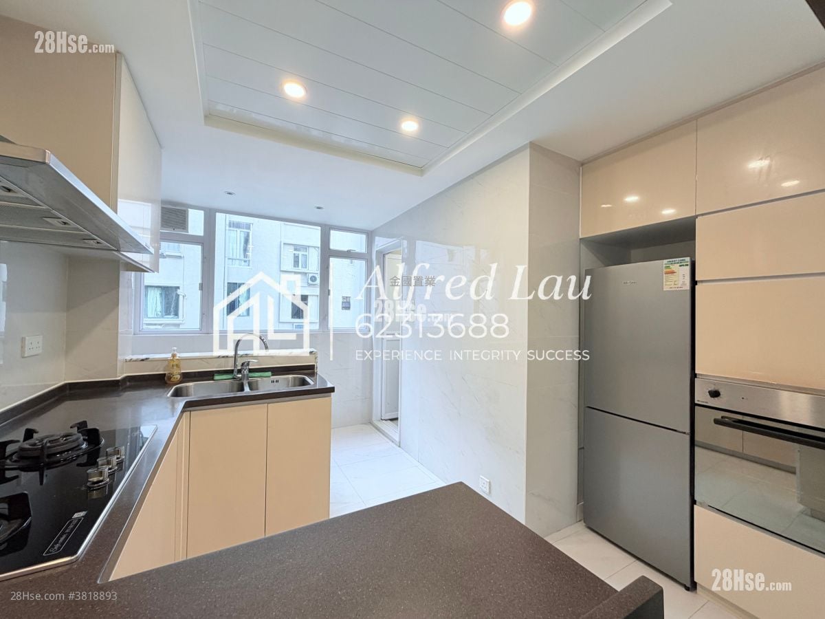 華星大廈 租盤 3 房 , 2 浴室 1,342 平方呎