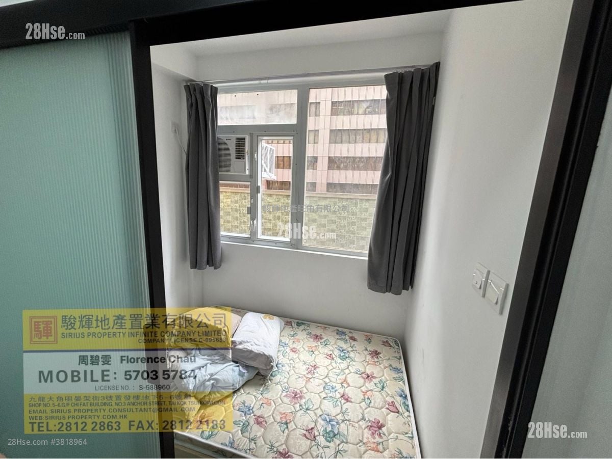 華豐大廈 租盤 1 房 190 平方呎