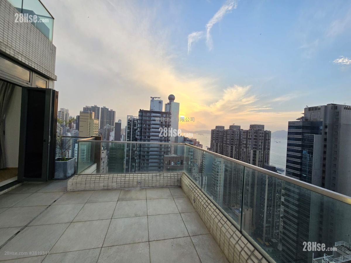 薈臻 租盤 2 房 , 1 浴室 414 平方呎