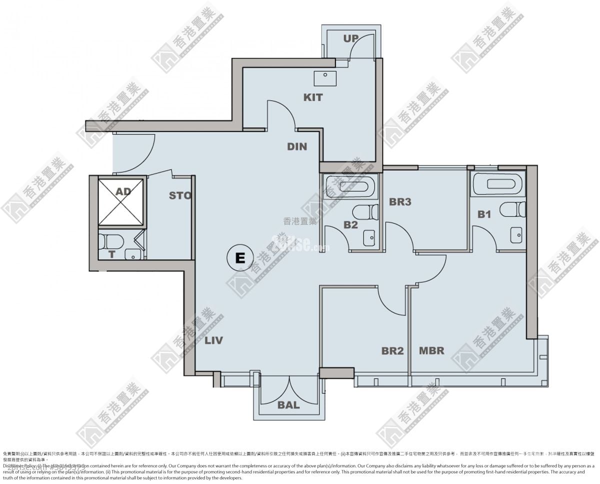 Fleur Pavilia Rental 4 Bedrooms , 3 Bathrooms 877 ft²