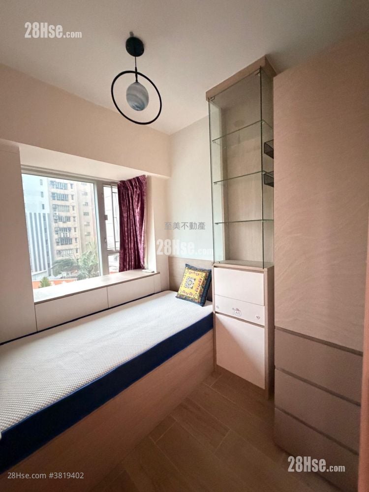 主人房: 港灣豪庭 租盤 2 房 , 1 浴室 347 平方呎