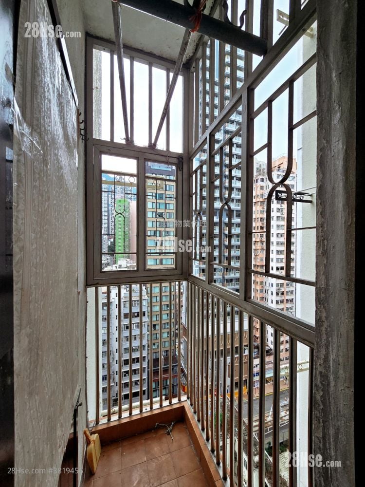 丰盛大厦 租盘 2 房 , 1 浴室 381 平方尺