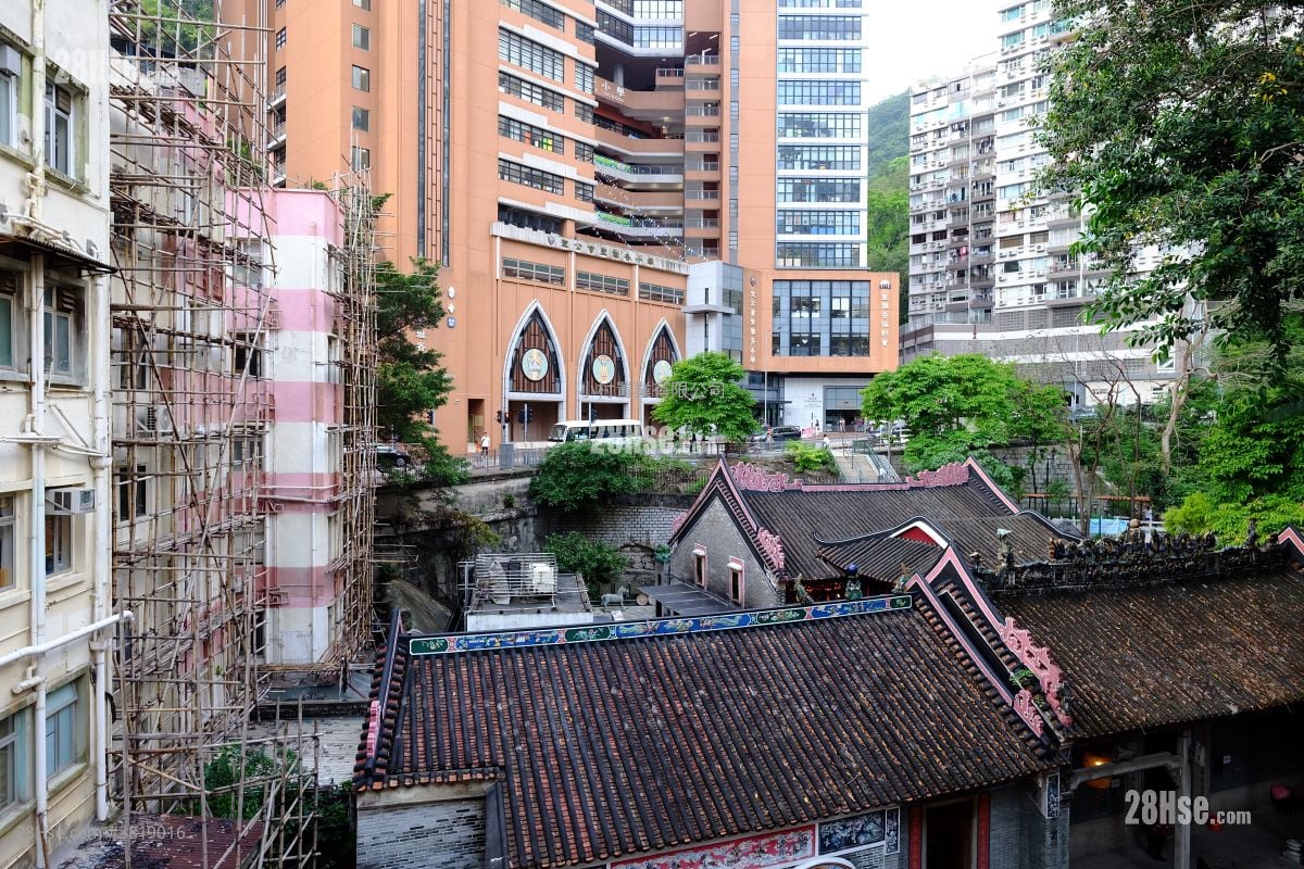 景观: 隆安街5-6号 租盘 1 房 , 1 浴室 304 平方尺