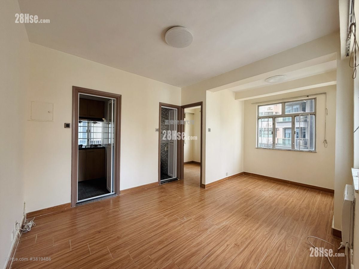 家鳳樓 租盤 2 房 , 1 浴室 478 平方呎
