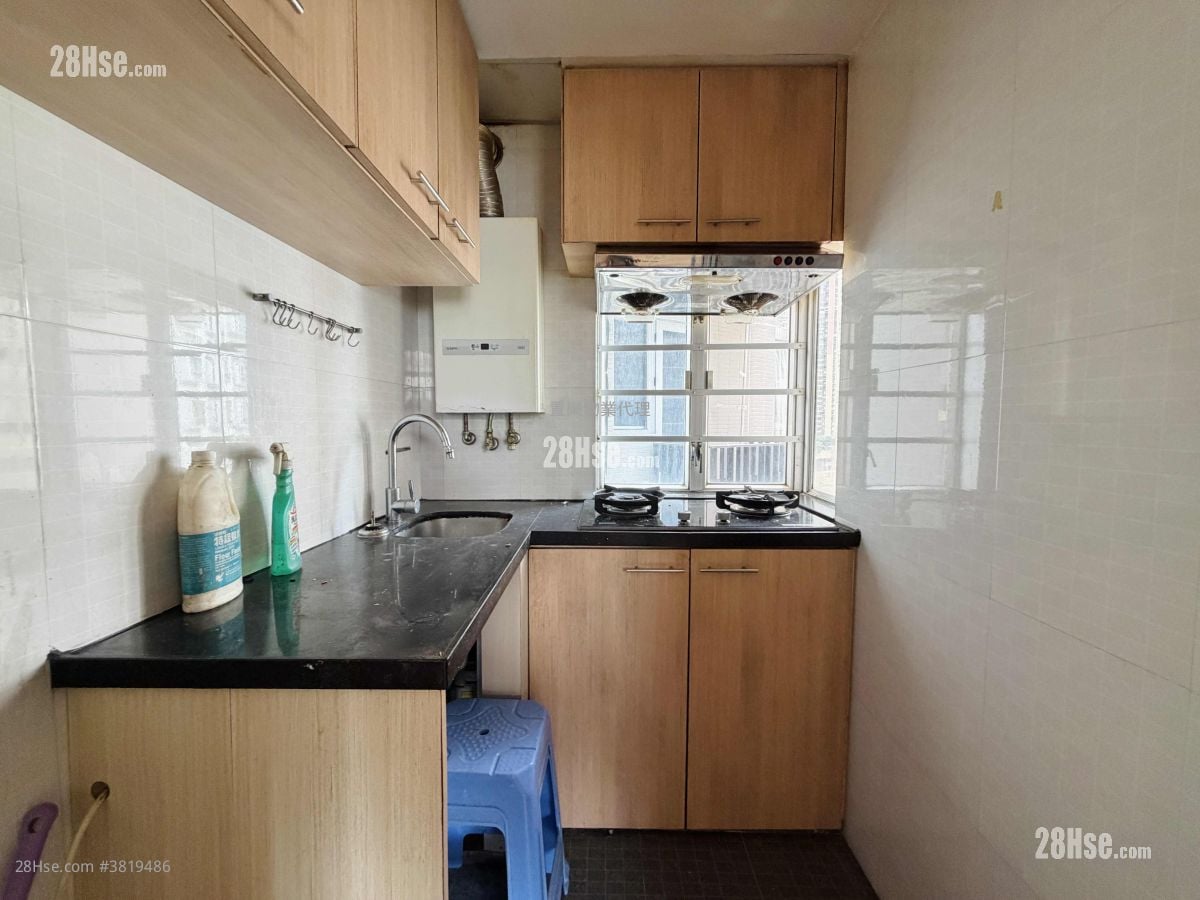 家鳳樓 租盤 2 房 , 1 浴室 478 平方呎