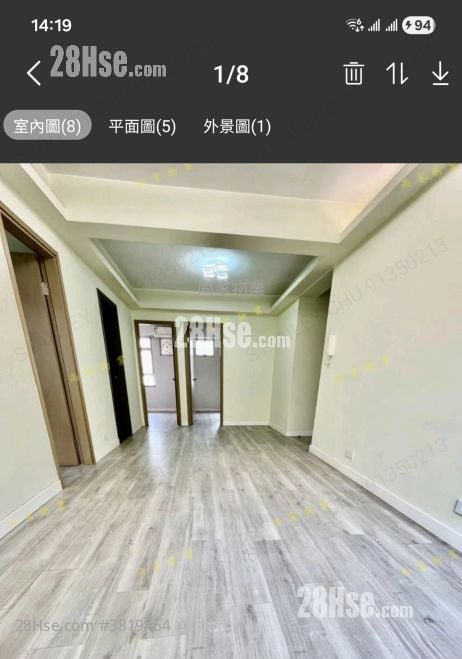 翠珊园 售盘 3 房 , 1 浴室 592 平方尺