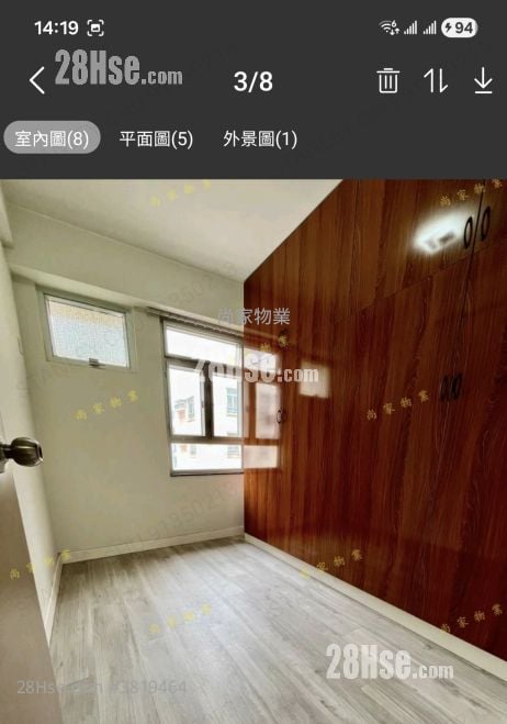 翠珊园 售盘 3 房 , 1 浴室 592 平方尺