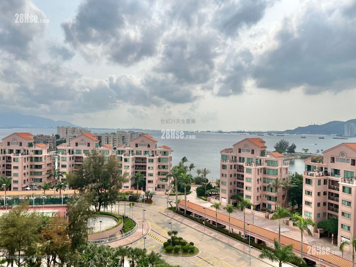 香港黄金海岸 租盘 4 房 , 3 浴室 875 平方尺