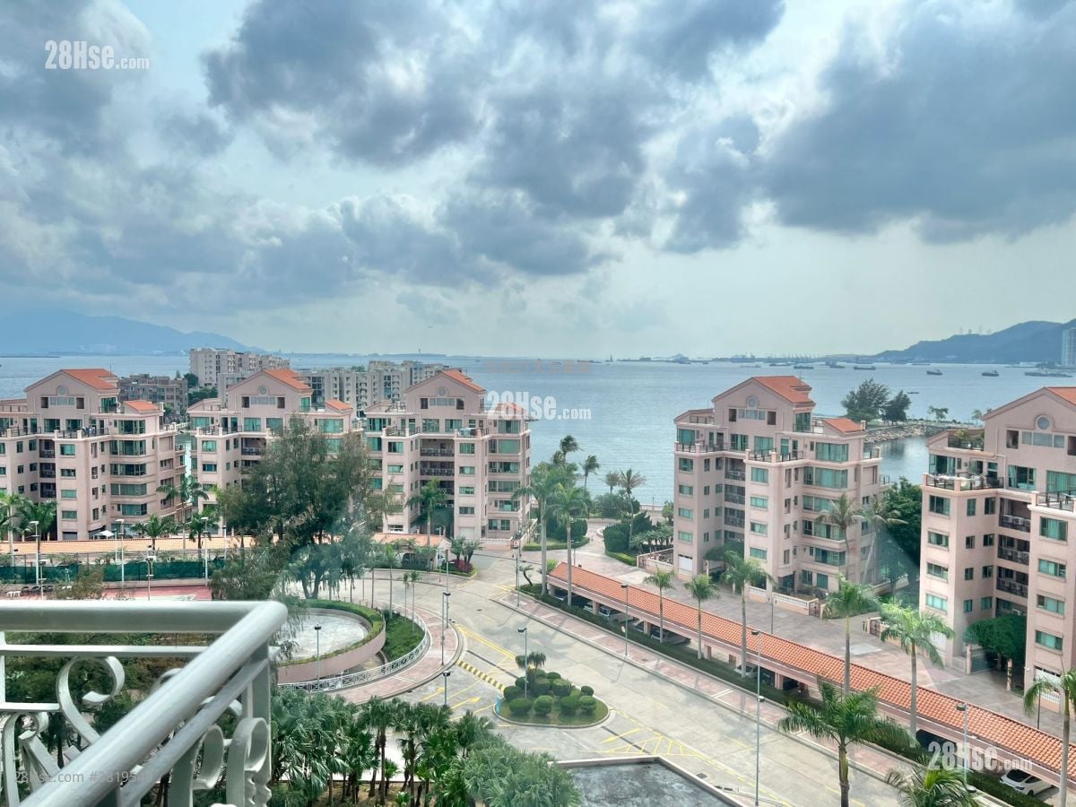 香港黄金海岸 租盘 4 房 , 3 浴室 875 平方尺