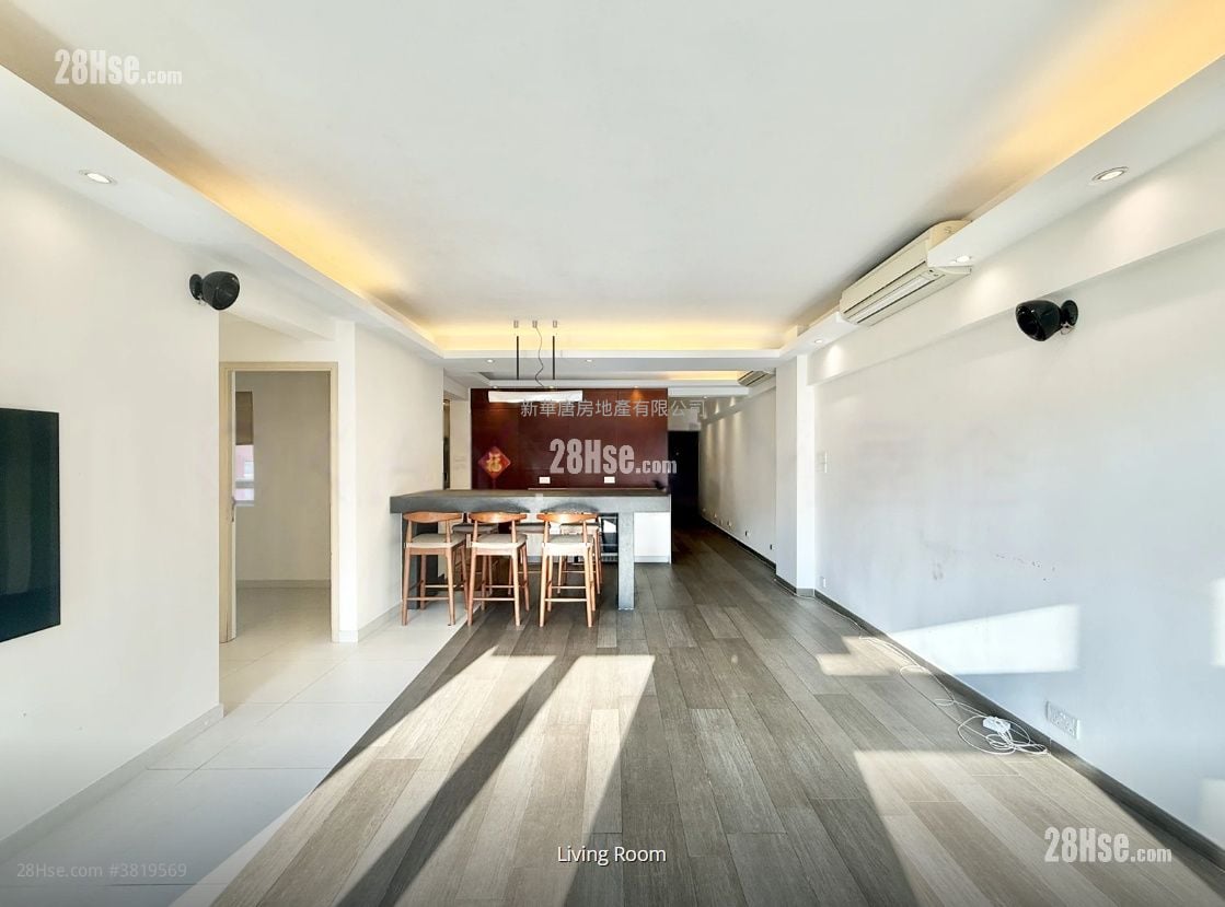 雅诗大厦 租盘 3 房 , 2 浴室 1,051 平方尺