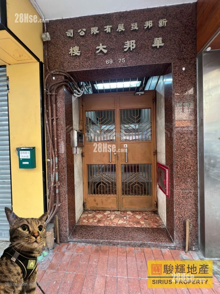 华邦大楼 租盘 1 房 , 1 浴室 228 平方尺