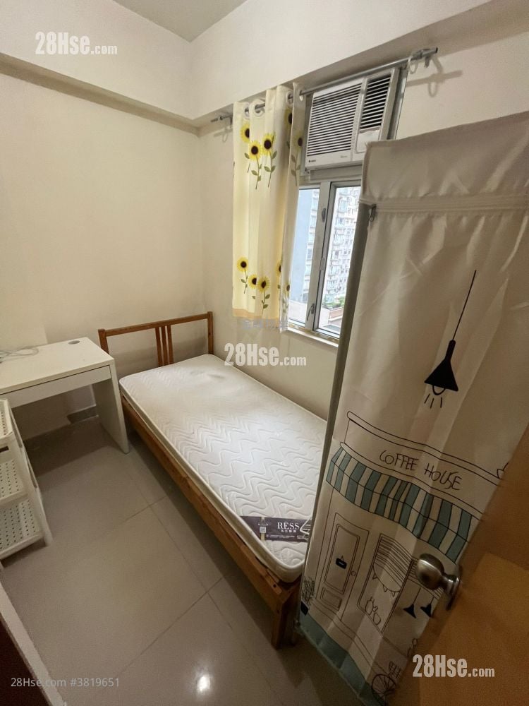 恆裕大廈 租盤 3 房 , 1 浴室 381 平方呎