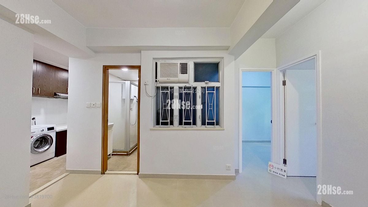 厅: 金海大厦 租盘 2 房 , 1 浴室 357 平方尺