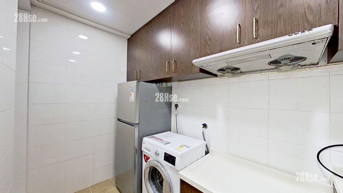 厨房: 金海大厦 租盘 2 房 , 1 浴室 357 平方尺