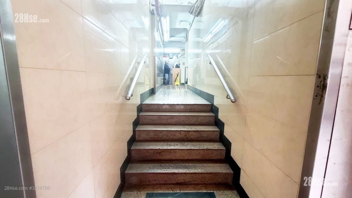 大厦入口: 金海大厦 租盘 2 房 , 1 浴室 357 平方尺