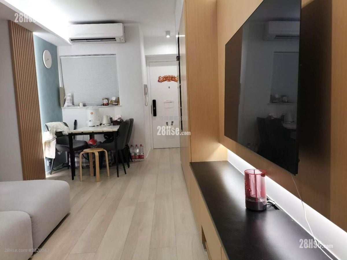 柏景湾 租盘 2 房 , 1 浴室 449 平方尺